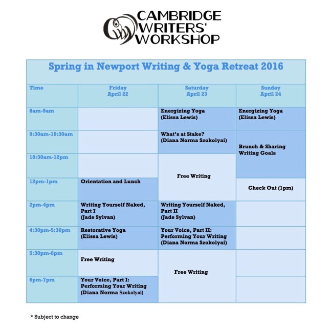 Newport 2016 Schedule